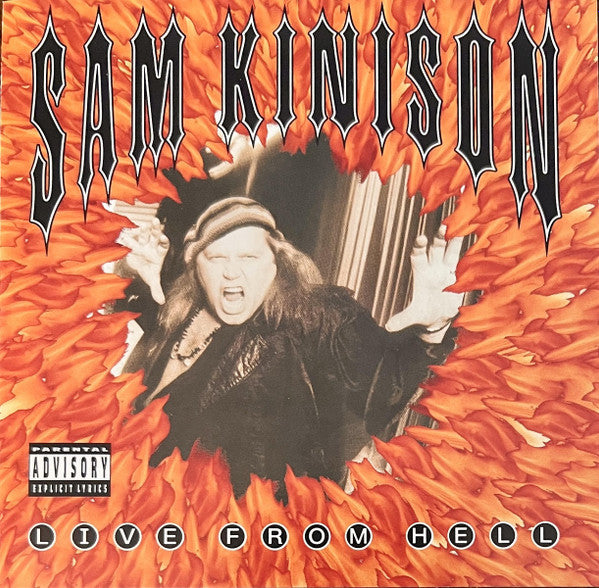 Sam Kinison - Live From Hell Record Priority Records 1993 / US / Priority Records / UW3DA VG+ VG+