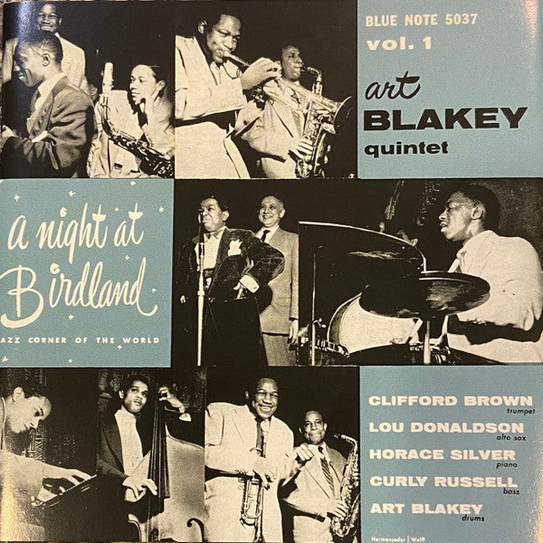 Art Blakey Quintet – A Night At Birdland, Volume One – Release:6599e2aa-a498-420f-a55f-fd842867c807 (cover)
