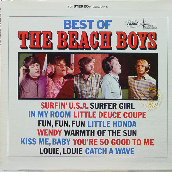 The Beach Boys – Best Of The Beach Boys - Vol. 1 – Release:551957c2-27db-4937-80b6-8c5f5e349735 (cover)
