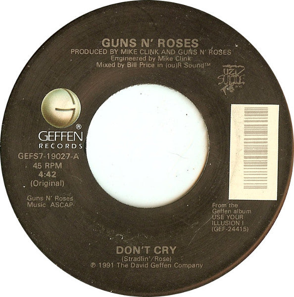 Guns N' Roses – Don't Cry – Release:b77884bc-077f-4cba-8bee-18e0443f2f83 (cover)