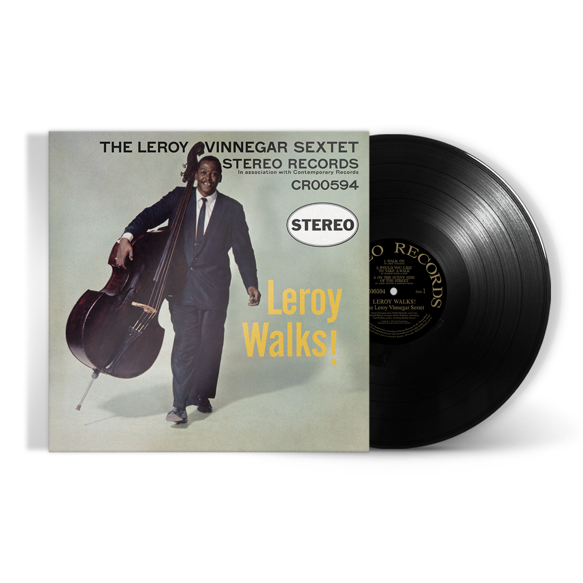 Leroy Vinnegar - Leroy Walks! (Contemporary Records Acoustic Sounds Series) Vinyl > LP Craft Recordings NEW NEW