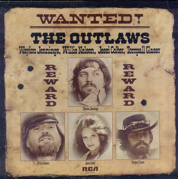Waylon Jennings – Wanted! The Outlaws – Release:c07b9811-697a-44d0-ae67-9887fe319f1b (cover)