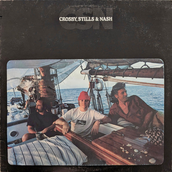 Crosby, Stills & Nash - CSN Record Atlantic 1977 / US / Presswell Pressing, Pasted Initial Photo / Atlantic / RDFQ4 VG+ G
