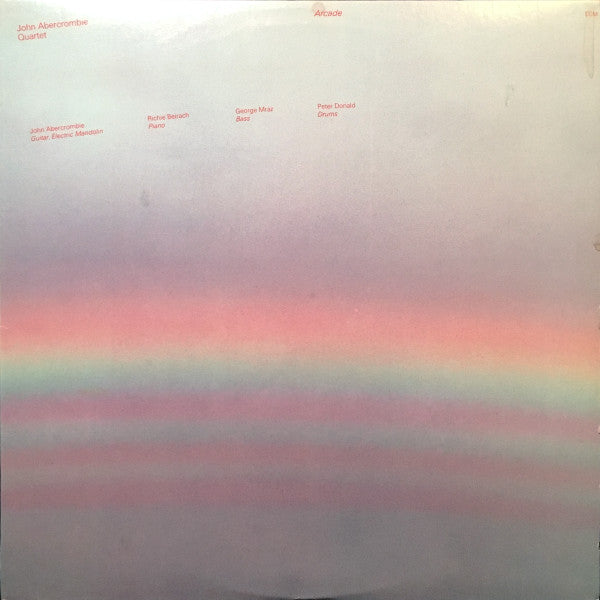 John Abercrombie Quartet – Arcade – Release:7496dc9c-3c8f-4131-ad49-4058aa1e2471 (cover)