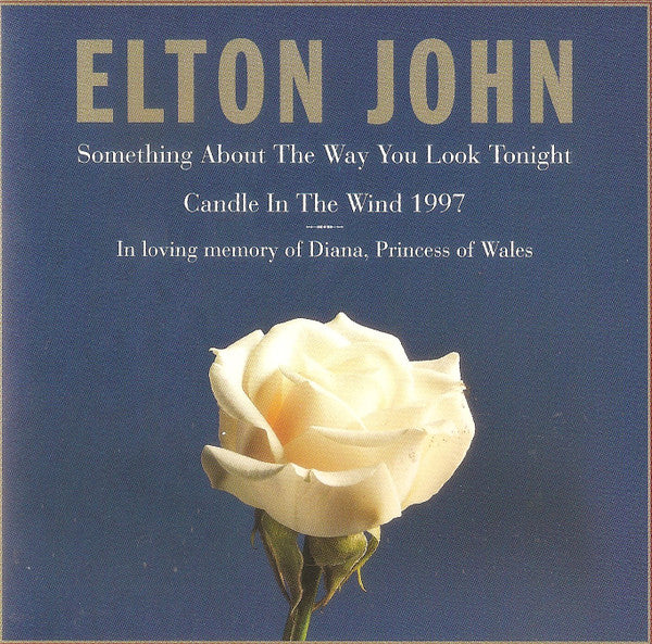 Elton John - Something About The Way You Look Tonight / Candle In The Wind 1997 Record The Rocket Record Company 1997 / US / The Rocket Record Company / 50BBA VG VG
