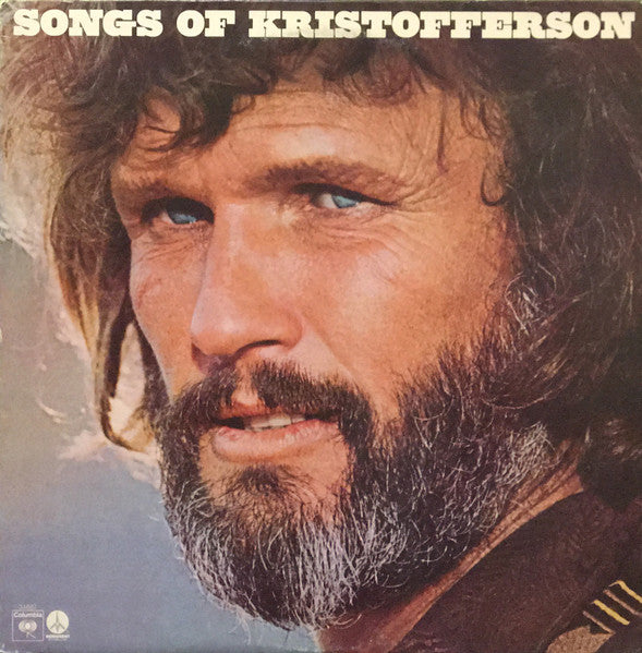 Kris Kristofferson - Songs Of Kristofferson Record Columbia 1977 / US / Columbia / 4M0CS VG VG