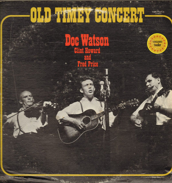 Doc Watson - Old Timey Concert Record Vanguard 1977 / US / Vanguard / L0QDO VG+ G