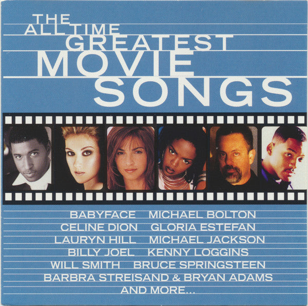 Various - The All Time Greatest Movie Songs Record Sony Music Soundtrax 1999 / Canada / Sony Music Soundtrax / QLMZ8 VG VG