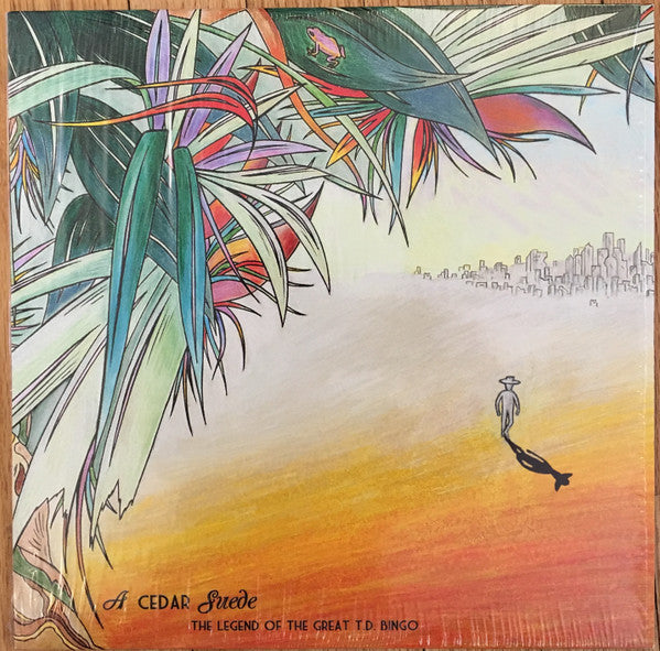 A Cedar Suede - The Legend Of The Great T.D. Bingo Record Not On Label 2015 / US / Blue Vinyl / Not On Label NEW NEW