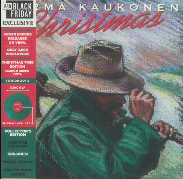 Jorma Kaukonen - Christmas Record Culture Factory USA, Inc. 2021 / US / Record Store Day, Limited Edition, Stereo, Marble Green / Culture Factory USA, Inc. NEW NEW