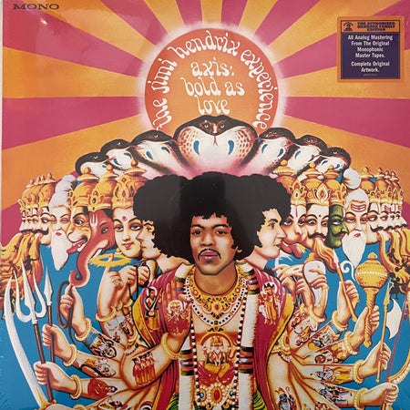 The Jimi Hendrix Experience - Axis: Bold As Love Record Reprise Records 2020 / US / Gatefold, 180 Gram / Experience Hendrix NEW NEW