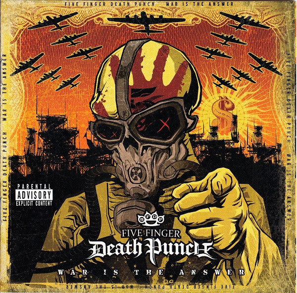 Five Finger Death Punch - War Is The Answer Record Prospect Park 2009 / US / Prospect Park / OG11S VG VG