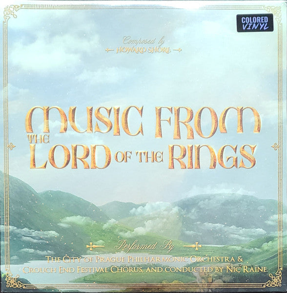 The City Of Prague Philharmonic - Music From The Lord Of The Rings Trilogy Record Silva Screen 2022 / Europe / Brown / Silva Screen / M8IT0 NEW NEW