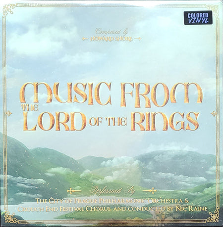 The City Of Prague Philharmonic - Music From The Lord Of The Rings Trilogy Record Silva Screen 2022 / Europe / Brown / Silva Screen / M8IT0 NEW NEW