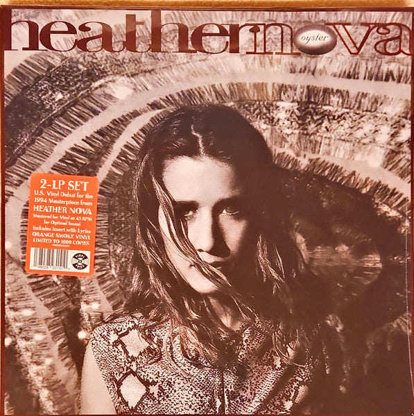Heather Nova - Oyster Record Real Gone Music 2024 / US / Orange Smoke, 180g / Real Gone Music NEW NEW