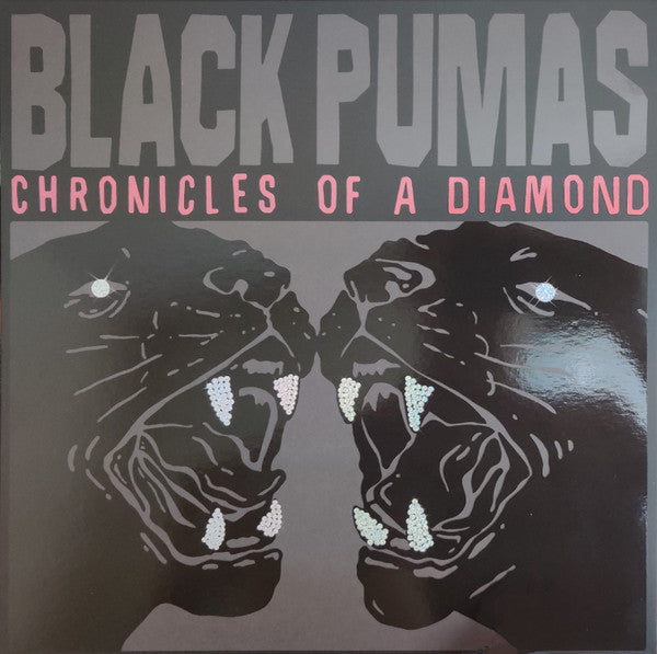 Black Pumas - Chronicles Of A Diamond Record ATO Records 2023 / US / Black on White Splatter, Alternative Cover / ATO Records / CEQFD NM VG+