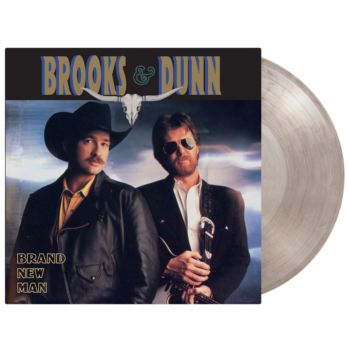 Brooks & Dunn - Brand New Man (Grey Marble 35th Anniversary Vinyl) Vinyl > LP Music On Vinyl NEW NEW