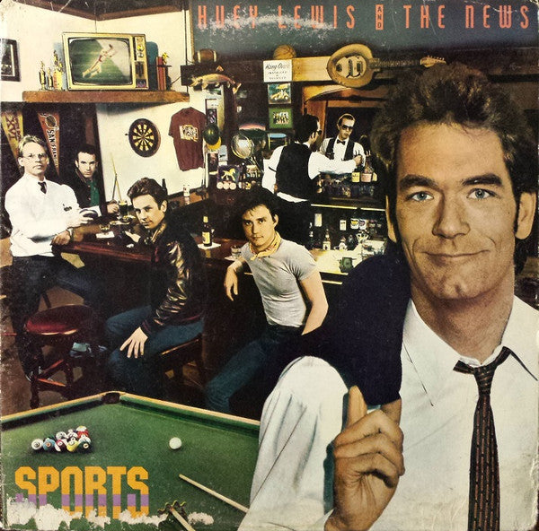 Huey Lewis & The News - Sports Record Chrysalis 1983 / US / Chrysalis VG+ VG+