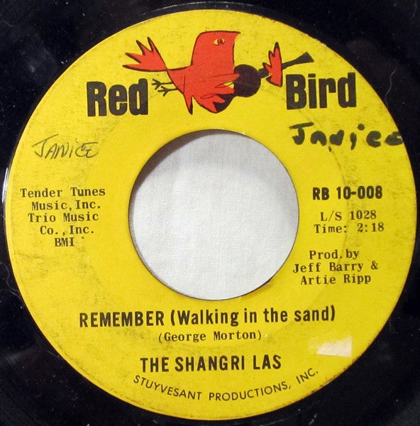 The Shangri-Las – Remember (Walking In The Sand) – Release:ad605f6e-312d-4d01-9a27-15009230b62f (cover)