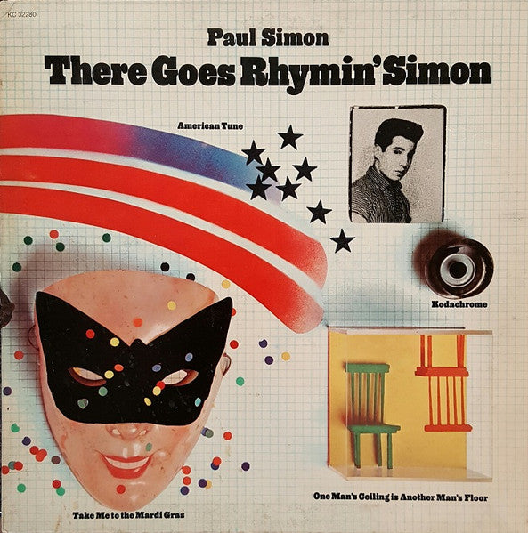 Paul Simon - There Goes Rhymin' Simon Record Columbia 1974 / US / Columbia / H2HJP VG+ VG