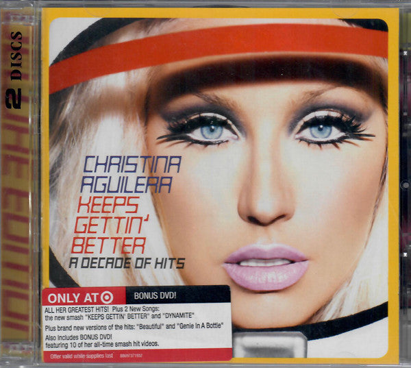Christina Aguilera - Keeps Gettin' Better: A Decade Of Hits Record RCA 2008 / US / RCA / XF7GH G G