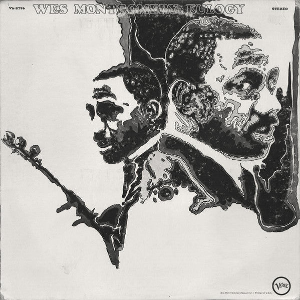Wes Montgomery - Eulogy Record Verve Records 1970 / US / Verve Records / I7NRA VG+ VG