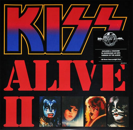 Kiss - Alive II Record Casablanca 2014 / Europe / 180 Gram / Casablanca / RI8UD NEW NEW