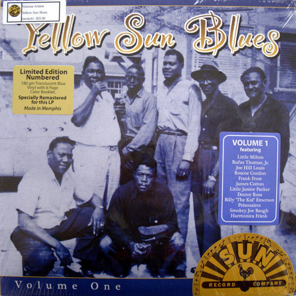 Various - Yellow Sun Blues (Volume One) Record Icehouse Records 2015 / US / Icehouse Records / 4R90D NEW NEW