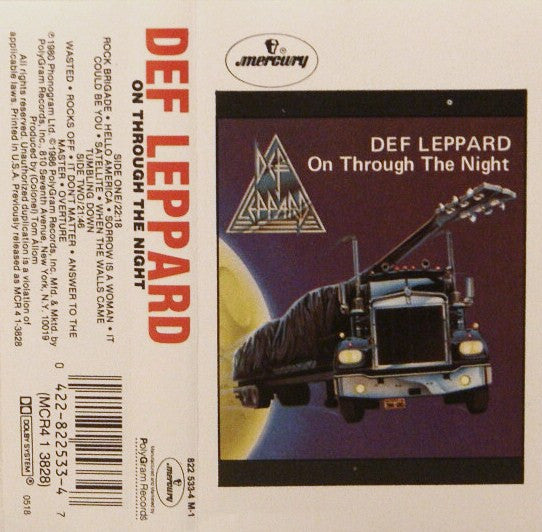 Def Leppard – On Through The Night – Release:fad57812-d731-486d-828f-7346a693cf81 (cover)