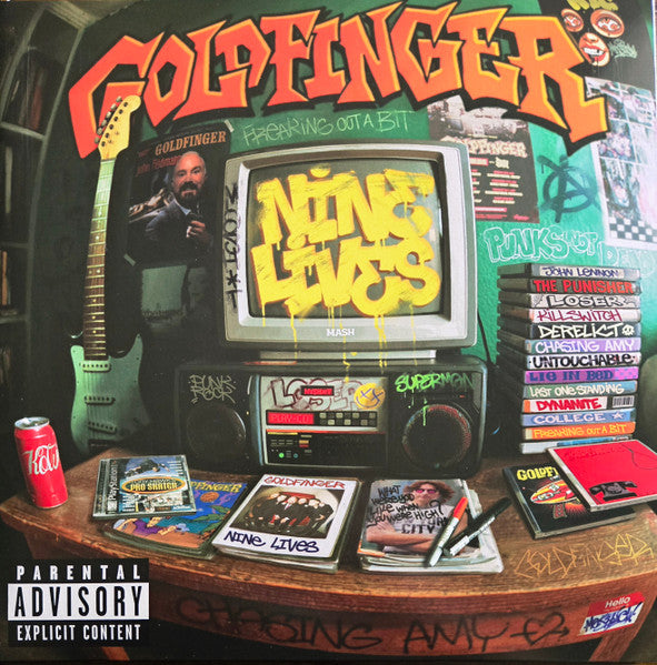 Goldfinger (7) - Nine Lives Record Big Noise Music Group 2026 / US / Gatefold, Orange / Big Noise Music Group NEW NEW