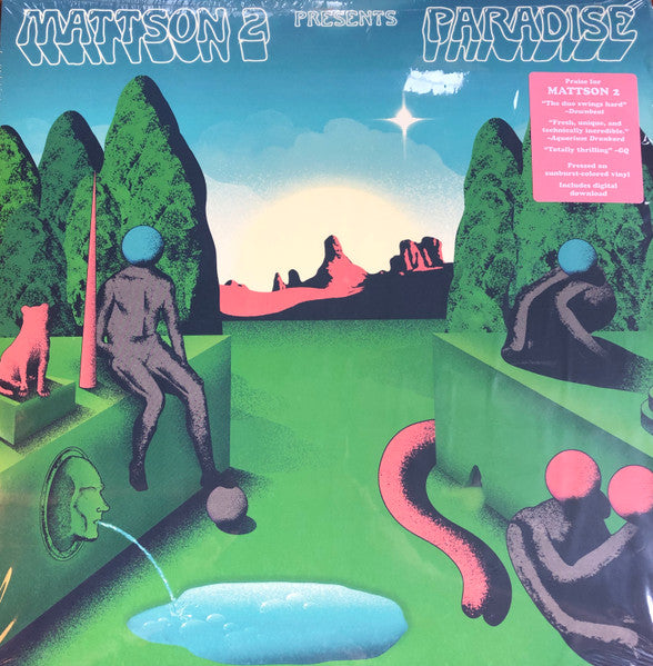 The Mattson 2 - Paradise Record Company Records (4) 2019 / US / Orange Sunburst / Company Records (4) NM VG+
