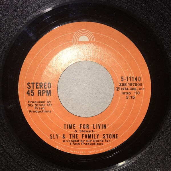 Sly & The Family Stone – Time For Livin' – Release:c0833c3a-b2ca-4b5d-9e4e-2911b7fda46e (cover)