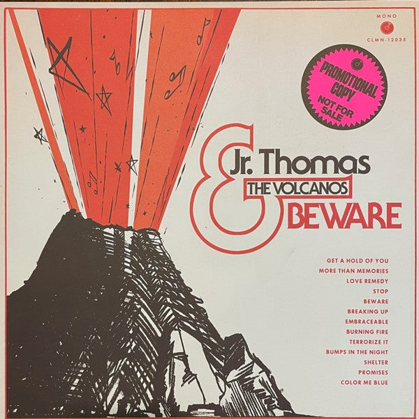 Jr. Thomas & The Volcanos – Beware – Release:12dc6d7a-5501-4d9f-a457-7c414f054ee9 (cover)