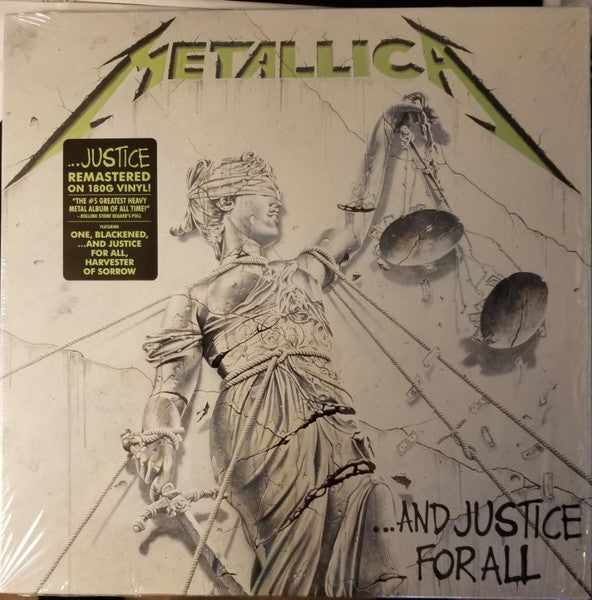 Metallica - ...And Justice For All Record Blackened 2018 / US / 180G / Blackened / U8OUM NEW NEW