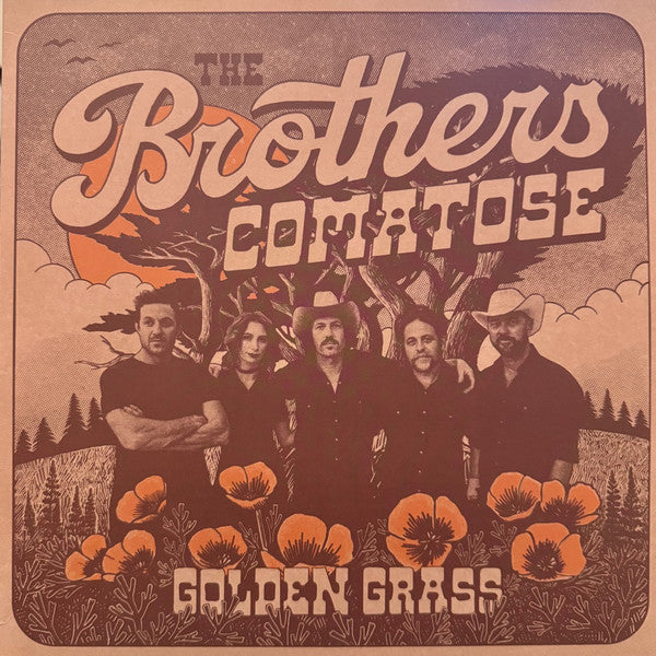 The Brothers Comatose - Golden Grass Record Swamp Jam Records 2025 / US / Orange and Blue Splatter / Swamp Jam Records NEW NEW