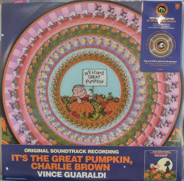 Vince Guaraldi - It's The Great Pumpkin, Charlie Brown (Original Soundtrack Recording) Record Craft Recordings 2026 / US / Zoetrope / Craft Recordings NEW NEW