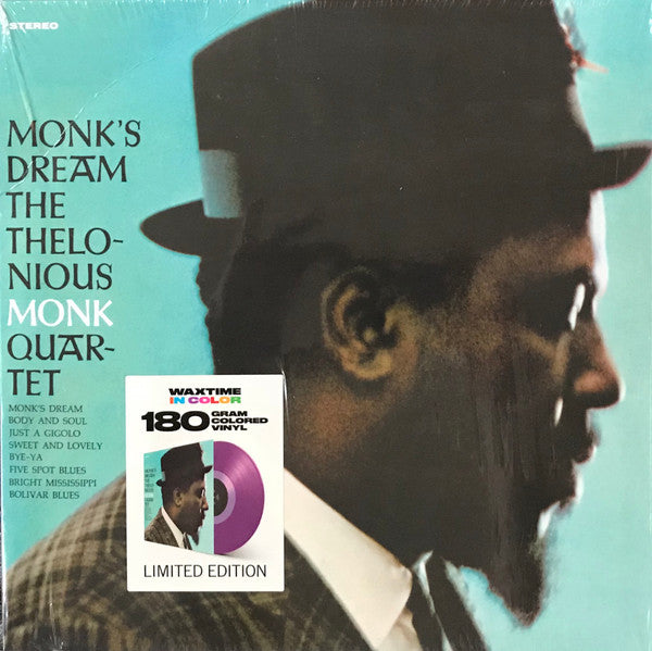 The Thelonious Monk Quartet - Monk’s Dream Record WaxTime In Color 2018 / Europe / Purple, 180g / WaxTime In Color / HII94 NEW NEW