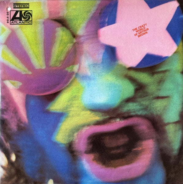 The Crazy World Of Arthur Brown - The Crazy World Of Arthur Brown Record Atlantic 1968 / US / Atlantic / 5HO6Y VG VG