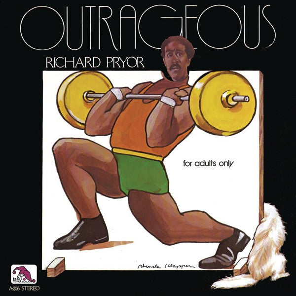 Richard Pryor - Outrageous Record Laff Records 1979 / US / Laff Records / D3YE7 VG+ VG