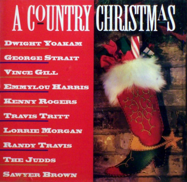 Various - A Country Christmas Record Warner Special Products 1994 / US / Warner Special Products / 15OHA VG VG