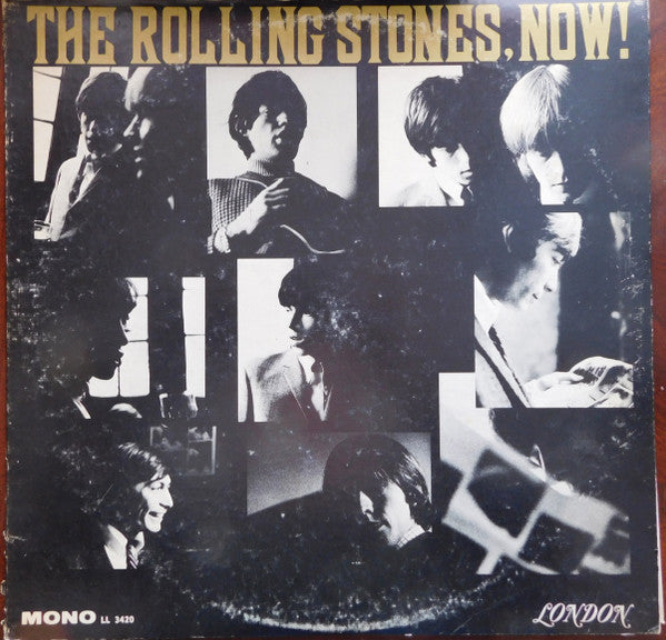 The Rolling Stones - The Rolling Stones, Now! Record London Records 1965 / US / Unboxed Logo / London Records / E39RM G VG