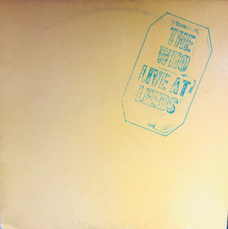 The Who - Live At Leeds Record MCA Coral 1979 / US / MCA Coral / BGOZY VG+ VG