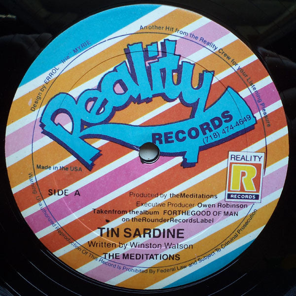 The Meditations - Tin Sardine