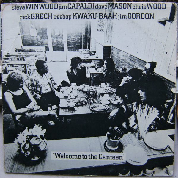 Steve Winwood - Welcome To The Canteen Record United Artists Records 1971 / US / Research Craft Pressing / United Artists Records / MZL0O VG G