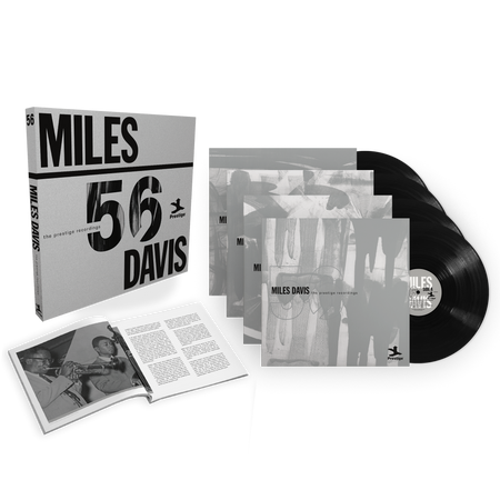 Miles Davis - Miles '56: The Prestige Recordings 180g 4LP box set exploded packshot