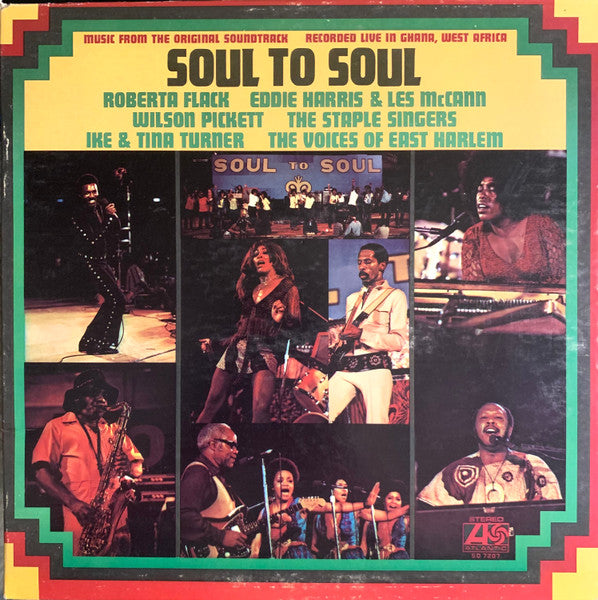 Various – Soul To Soul (Music From The Original Soundtrack - Recorded Live In Ghana, West Africa) – Release:4f690507-f217-46ff-890e-b80f6bbe3cad (cover)