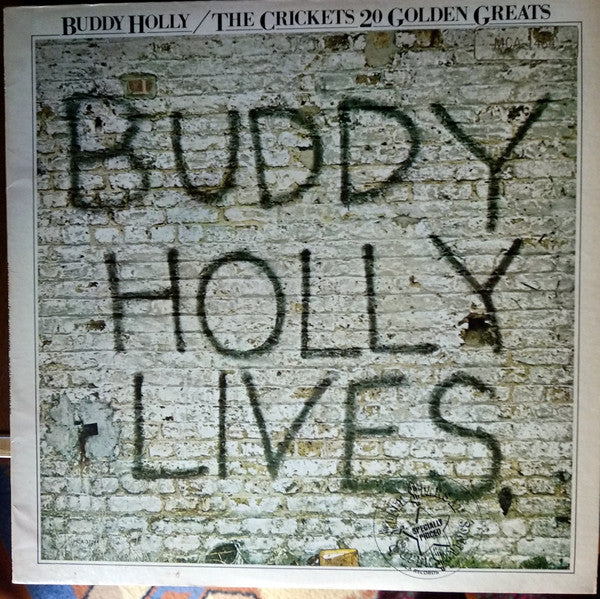 Buddy Holly - 20 Golden Greats Record MCA Records 1980 / US / Pinckneyville Pressing / MCA Records / I5JCA VG+ VG+