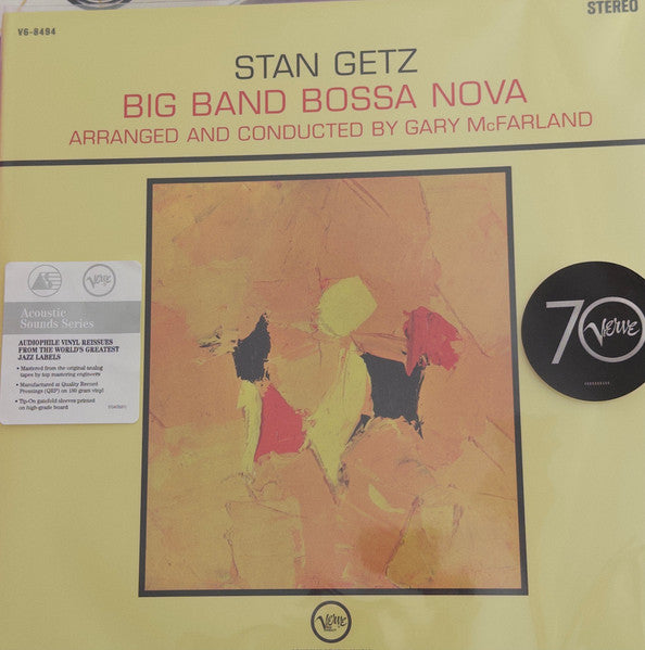 Stan Getz - Big Band Bossa Nova Record Verve Records 2026 / US / Gatefold / Verve Records NEW NEW
