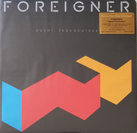 Foreigner - Agent Provocateur Record Atlantic 2022 / Europe / Embossed, 180 g, Silver / Music On Vinyl / 2NM0C NEW NEW