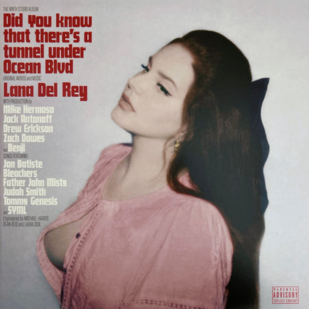 Lana Del Rey - Did You Know That There's A Tunnel Under Ocean Blvd Record Polydor 2023 / Worldwide / Green, Alternative Artwork / Polydor / ATS8W NM VG
